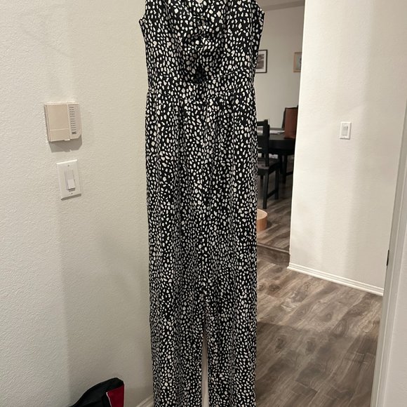 Mittoshop Wide Leg Polkadot Jumpsuit Small NWT - Picture 4 of 6